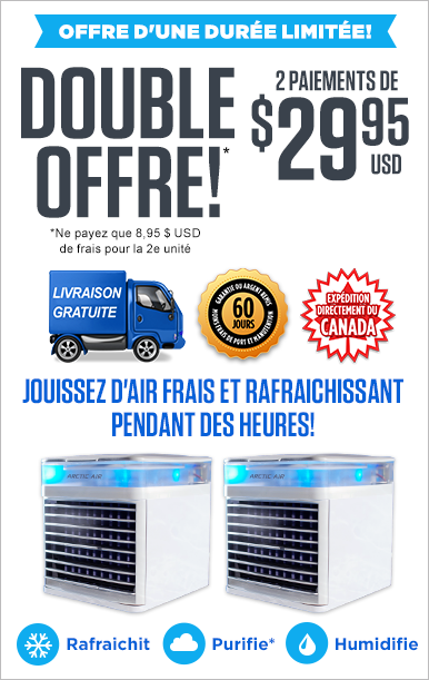 Commandez Arctic Air® Pure Chill™ Maintenant!